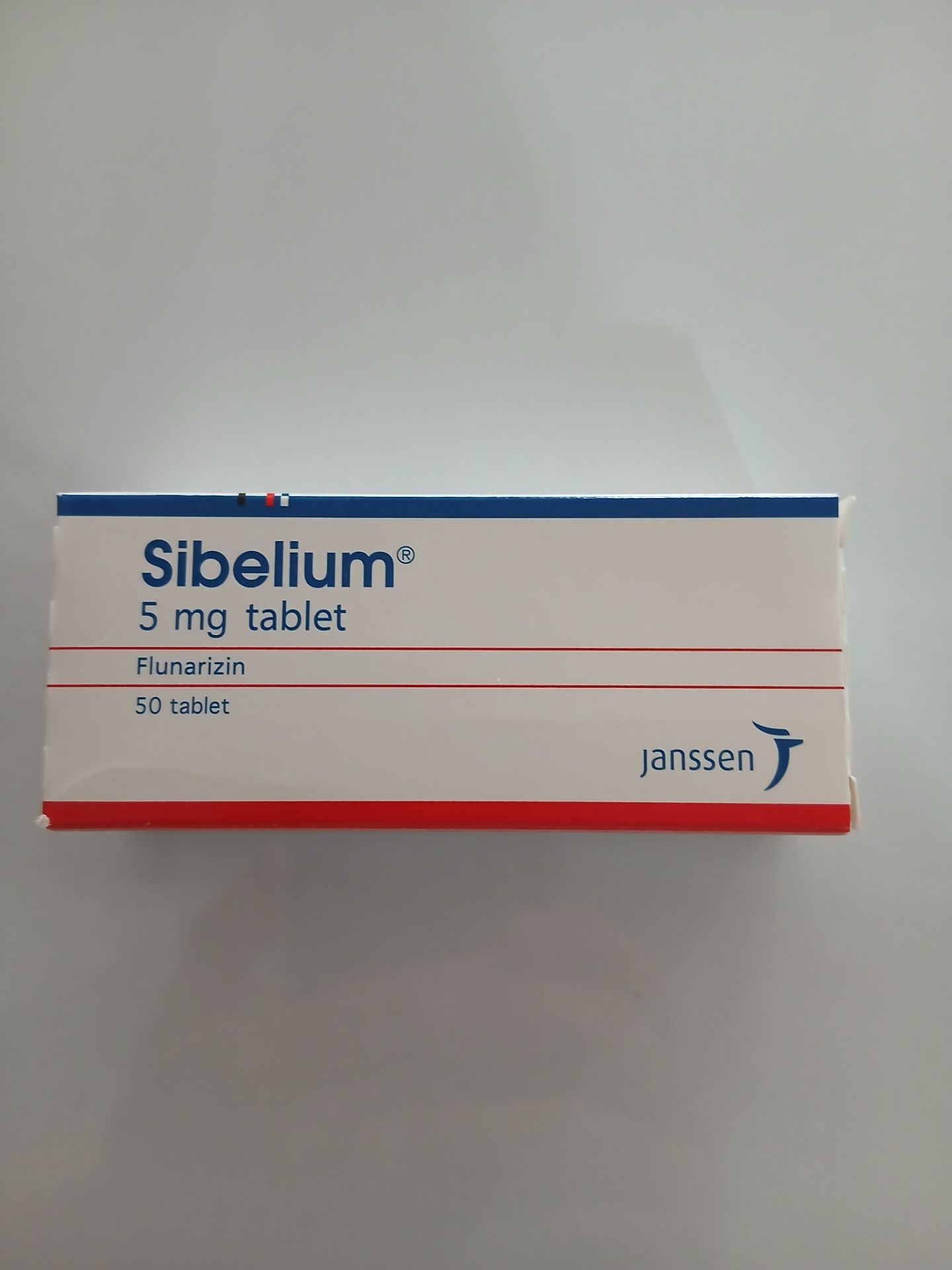 قرص سیبلیوم 5 میلی گرم SIBELIUM 5 mg Tablet